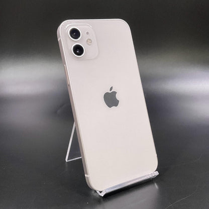 【全額返金保証】【最速発送】Apple iPhone iPhone 12 64GB ホワイト docomo 白ロム 美品 動作確認済 85%