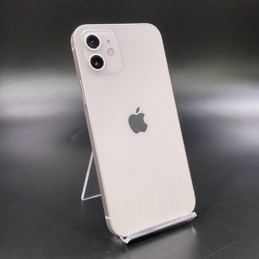【全額返金保証】【最速発送】Apple iPhone iPhone 12 64GB ホワイト docomo 白ロム 美品 動作確認済 85%