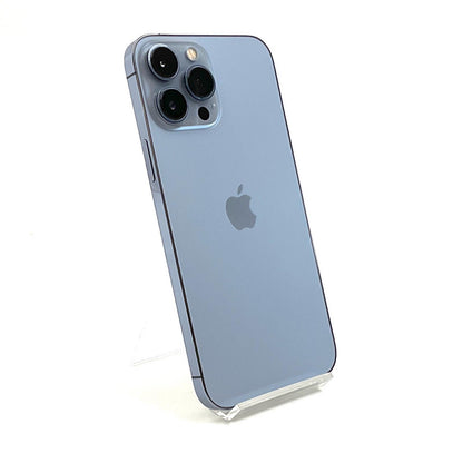 【全額返金保証】【最速発送】Apple iPhone iPhone 13 Pro Max 256GB シエラブルー docomo 白ロム 動作確認済 80%