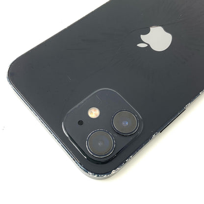【最速発送】Apple iPhone iPhone 12 128GB ブラック Softbank 白ロム【難有】 81%