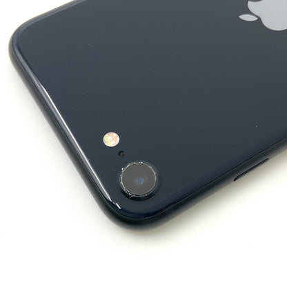 【全額返金保証】【最速発送】Apple iPhone iPhone SE（第3世代） 64GB ミッドナイト Softbank 白ロム 動作確認済 84%