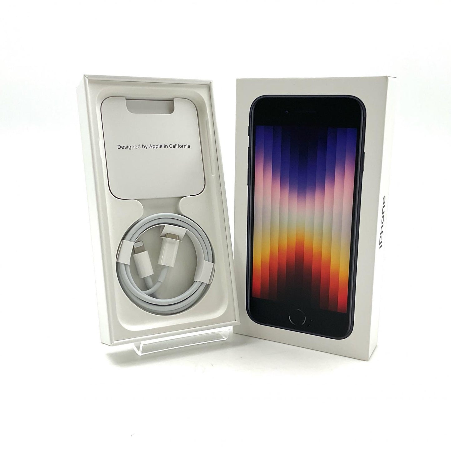 【全額返金保証】【最速発送】Apple iPhone iPhone SE（第3世代） 64GB ミッドナイト Softbank 白ロム 動作確認済 84%