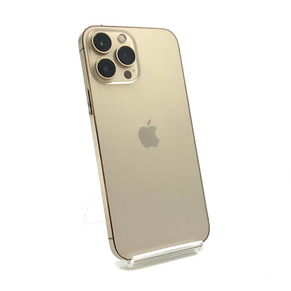 【全額返金保証】【最速発送】Apple iPhone iPhone 13 Pro Max 256GB ゴールド Softbank 白ロム 動作確認済 84%