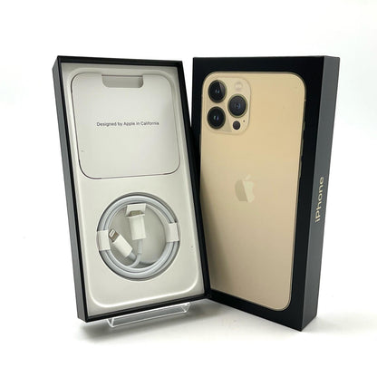 【全額返金保証】【最速発送】Apple iPhone iPhone 13 Pro Max 256GB ゴールド Softbank 白ロム 動作確認済 84%