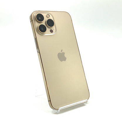 【全額返金保証】【最速発送】Apple iPhone iPhone 13 Pro Max 256GB ゴールド Softbank 白ロム 動作確認済 82%