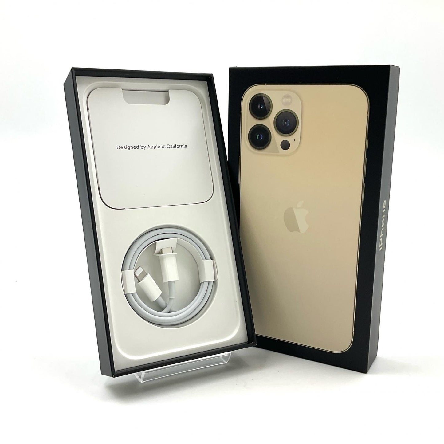 【全額返金保証】【最速発送】Apple iPhone iPhone 13 Pro Max 256GB ゴールド Softbank 白ロム 動作確認済 82%