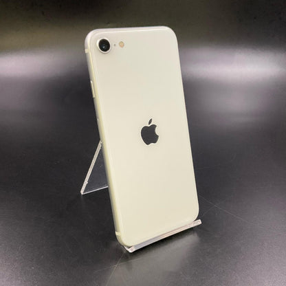 【全額返金保証】【最速発送】Apple iPhone iPhone SE（第2世代） 64GB ホワイト Softbank 白ロム 動作確認済 85%