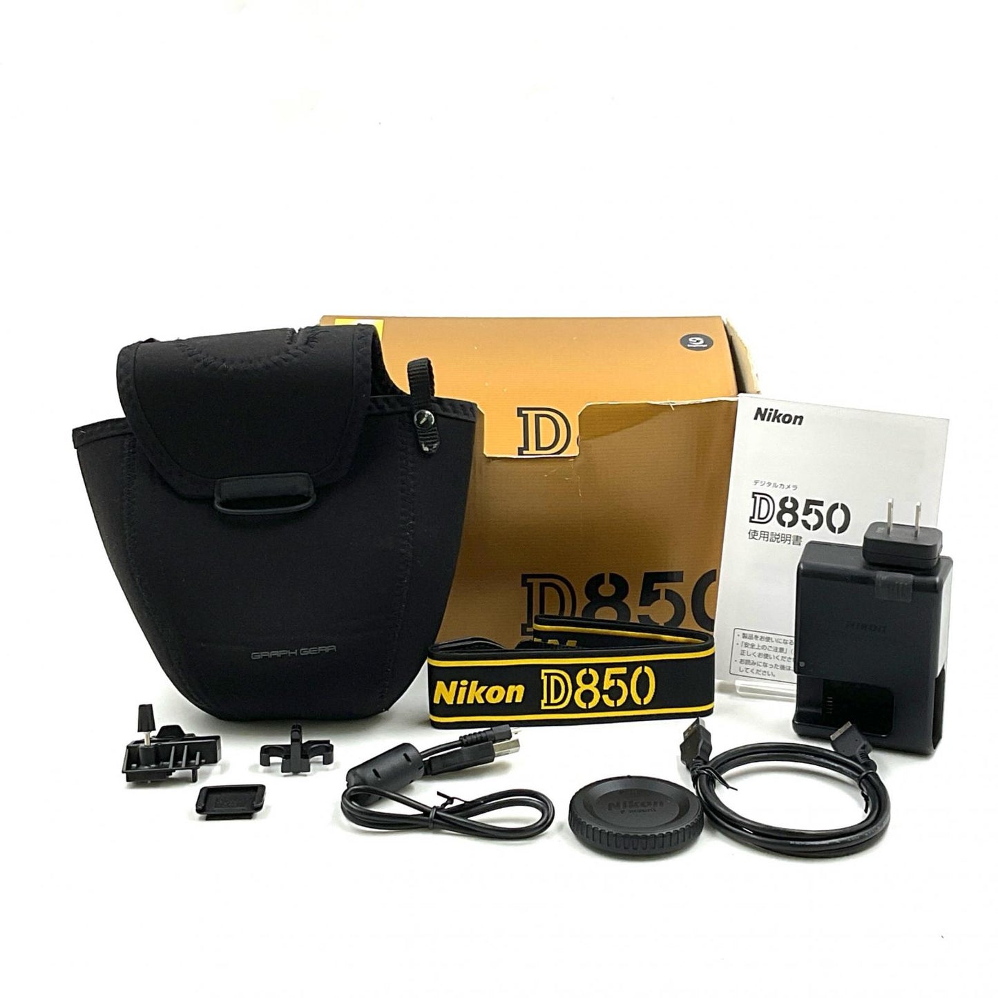 【全額返金保証】【最速発送】Nikon デジタル一眼 D850 ボディ ブラック 美品 動作確認済