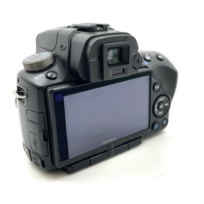 【最速発送】Sony デジタル一眼 α55 SLT-A55V ボディ ブラック【難有】