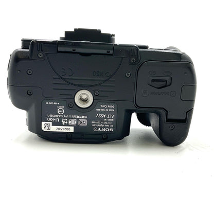 【最速発送】Sony デジタル一眼 α55 SLT-A55V ボディ ブラック【難有】
