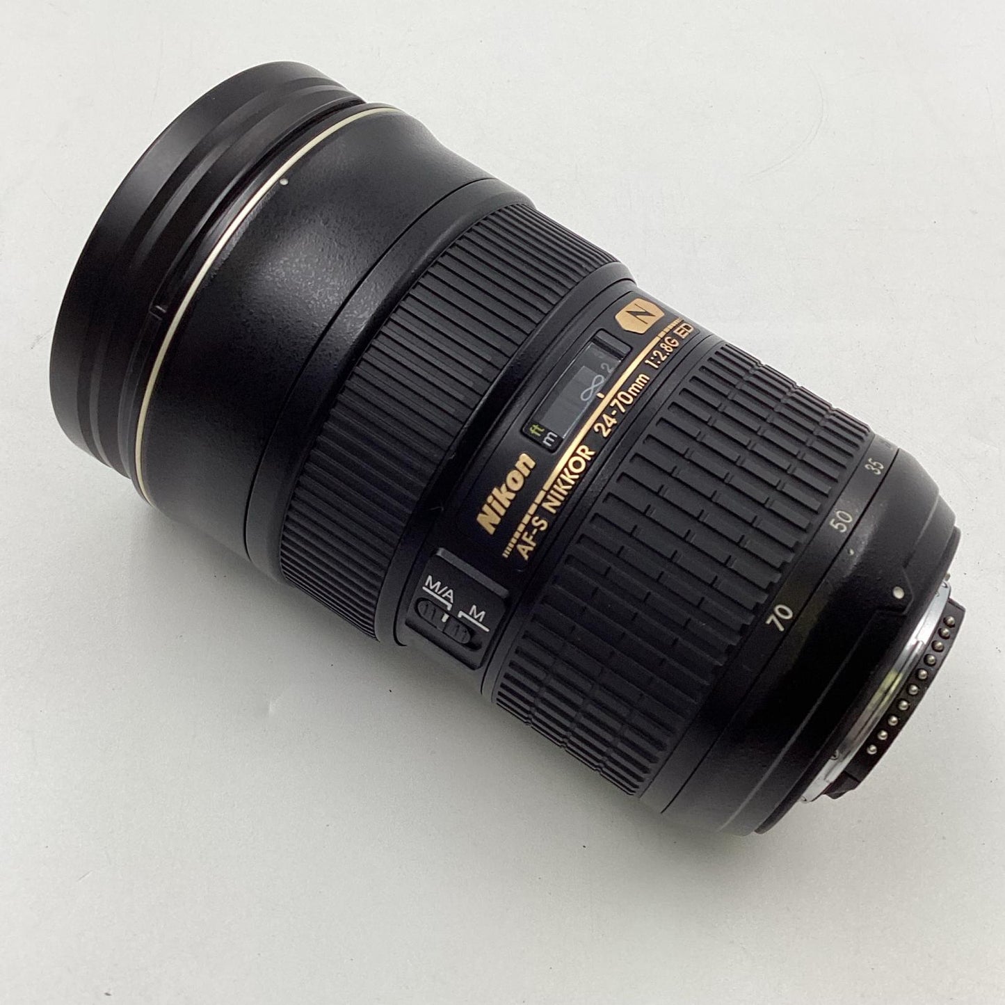【全額返金保証】【最速発送】Nikon AF-S NIKKOR 24-70mm f/2.8G ED 動作確認済