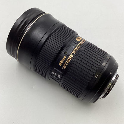 【全額返金保証】【最速発送】Nikon AF-S NIKKOR 24-70mm f/2.8G ED 動作確認済
