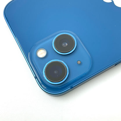 【全額返金保証】【最速発送】Apple iPhone iPhone 13 256GB ブルー 楽天モバイル 白ロム 動作確認済 80%