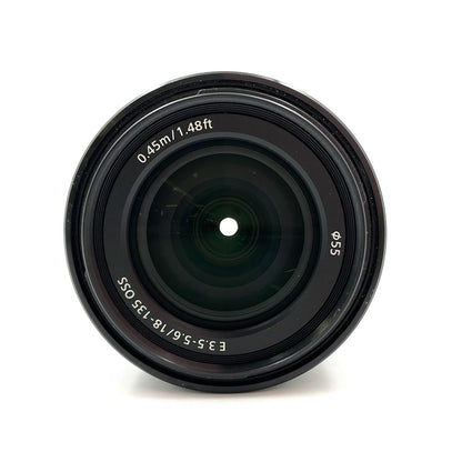 【全額返金保証】【最速発送】Sony E 18-135mm F3.5-5.6 OSS SEL18135 美品 動作確認済