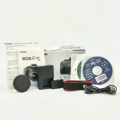 【最速発送】Canon デジタル一眼 EOS Kiss X7 ボディ ブラック【難有】