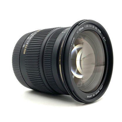 【全額返金保証】【最速発送】SIGMA 17-50mm F2.8 EX DC OS HSM [ニコン用] 美品 動作確認済