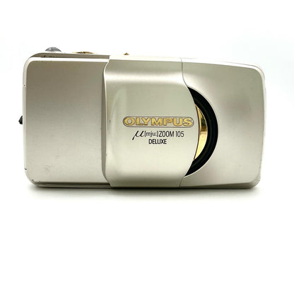 【全額返金保証】【最速発送】OLYMPUS μ [mju:] ZOOM 105 DELUXE 動作確認済