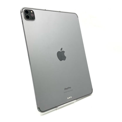 【全額返金保証】【最速発送】Apple iPad Pro 11インチ 第4世代 128GB スペースグレイ WiFi+Cellular au 白ロム 美品 動作確認済