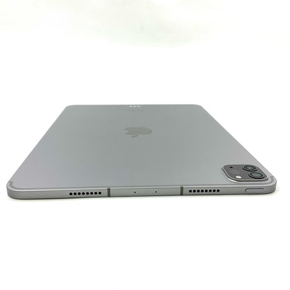 【全額返金保証】【最速発送】Apple iPad Pro 11インチ 第4世代 128GB スペースグレイ WiFi+Cellular au 白ロム 美品 動作確認済