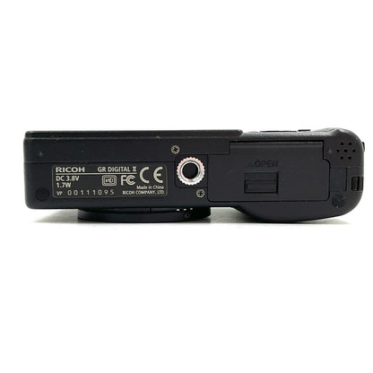 【全額返金保証】【最速発送】RICOH コンパクトデジタルカメラ GR DIGITAL II 動作確認済