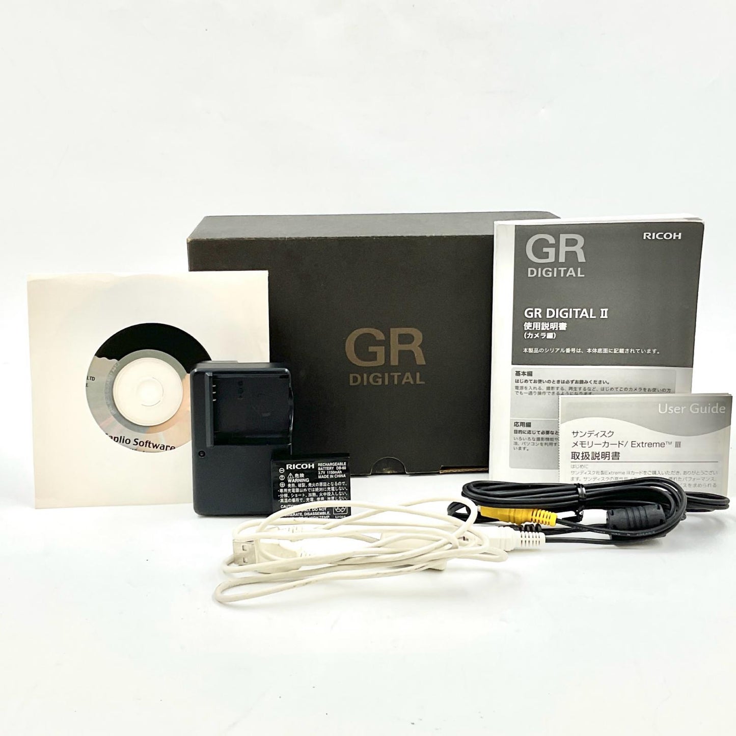 【全額返金保証】【最速発送】RICOH コンパクトデジタルカメラ GR DIGITAL II 動作確認済