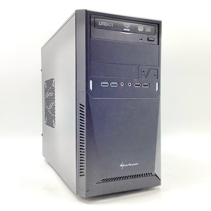 【全額返金保証】【最速発送】自作PC 自作デスクトップpc intel core i3-6100 16GB SSD 250GB NVIDIA GeForce GTX 1050Ti 動作確認済