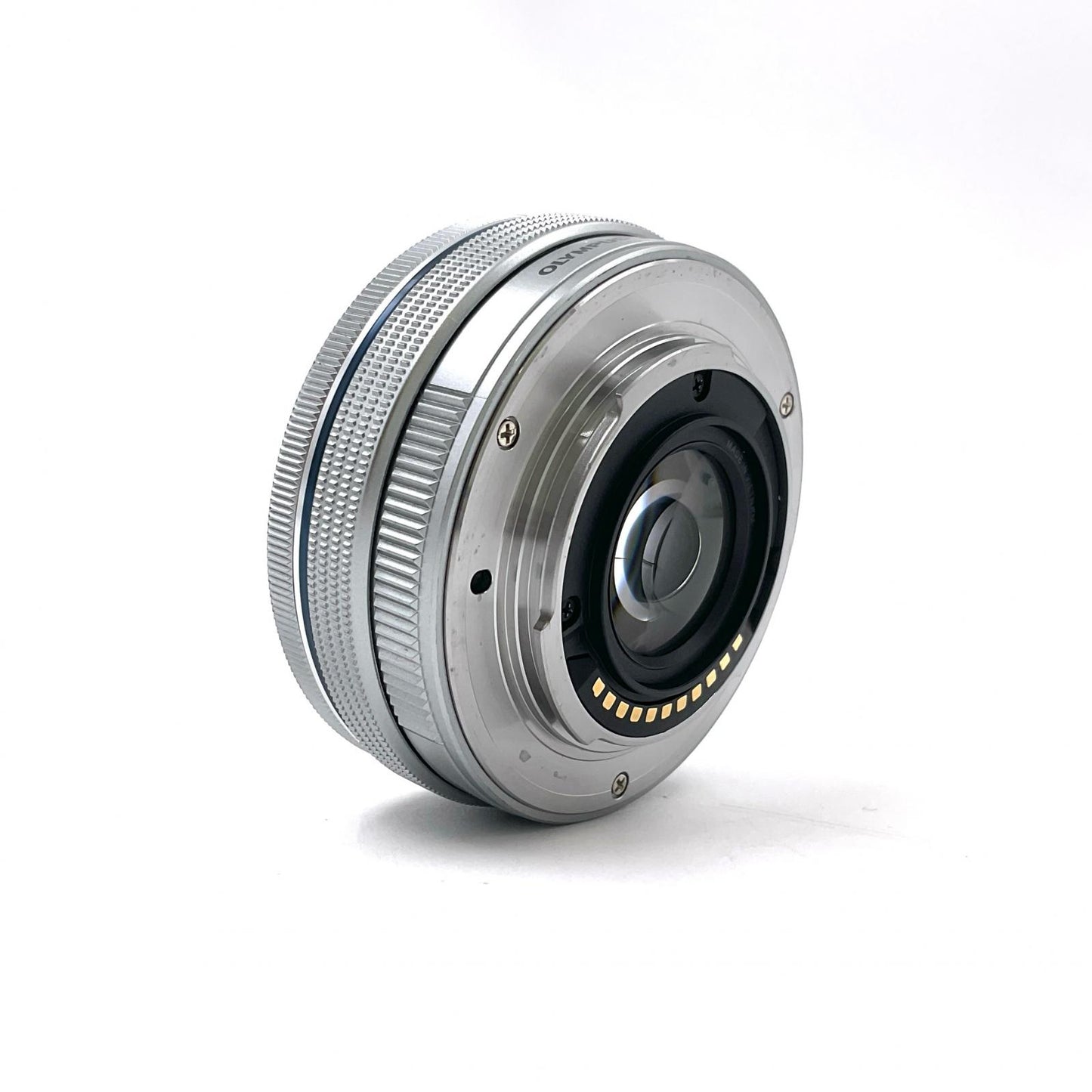 【全額返金保証】【最速発送】OLYMPUS M.ZUIKO DIGITAL ED 14-42mm F3.5-5.6 EZ [シルバー] 動作確認済