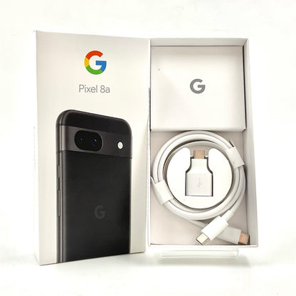 【全額返金保証】【最速発送】Google Pixel 8a 128GB Obsidian au SIMフリー G576D 超美品 動作確認済