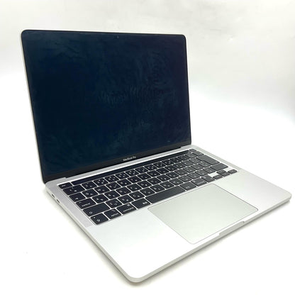 【全額返金保証】【最速発送】Apple MacBook Pro 13インチ 2020 Apple M1 8GB SSD 256GB シルバー 90% 美品 動作確認済