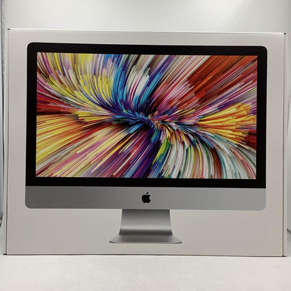 【全額返金保証】【最速発送】Apple iMac 27インチ 6コア intel core i5 40GB SSD 1TB シルバー 動作確認済