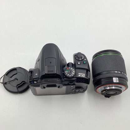 【全額返金保証】【最速発送】PENTAX デジタル一眼 K-30 18-135WRキット ブラック 動作確認済