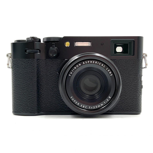 【全額返金保証】【最速発送】FUJIFILM コンパクトデジタルカメラ X100VI ブラック 超美品 動作確認済
