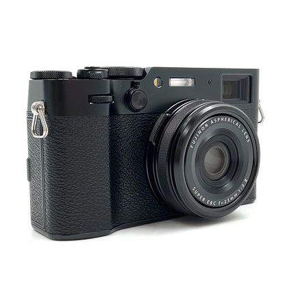 【全額返金保証】【最速発送】FUJIFILM コンパクトデジタルカメラ X100VI ブラック 超美品 動作確認済