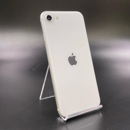 【全額返金保証】【最速発送】Apple iPhone iPhone SE（第2世代） 128GB ホワイト docomo SIMフリー 白ロム 動作確認済 78%