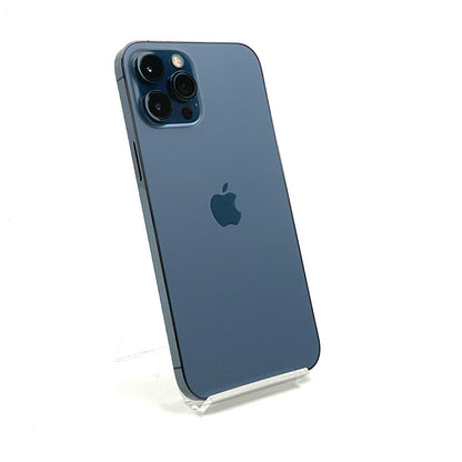 【全額返金保証】【最速発送】Apple iPhone iPhone 12 Pro Max 128GB パシフィックブルー au 白ロム 動作確認済 81%