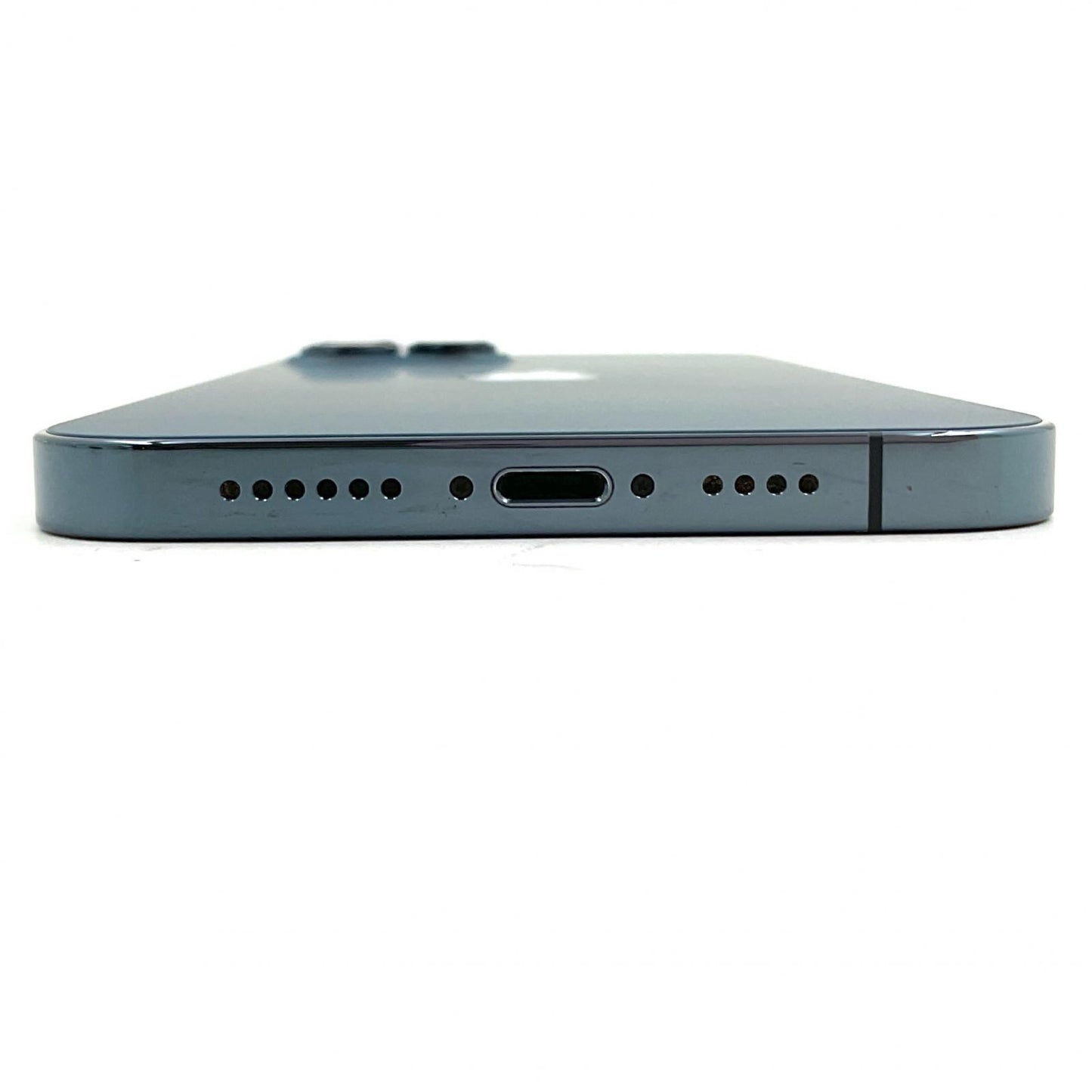 【全額返金保証】【最速発送】Apple iPhone iPhone 12 Pro Max 128GB パシフィックブルー au 白ロム 動作確認済 81%