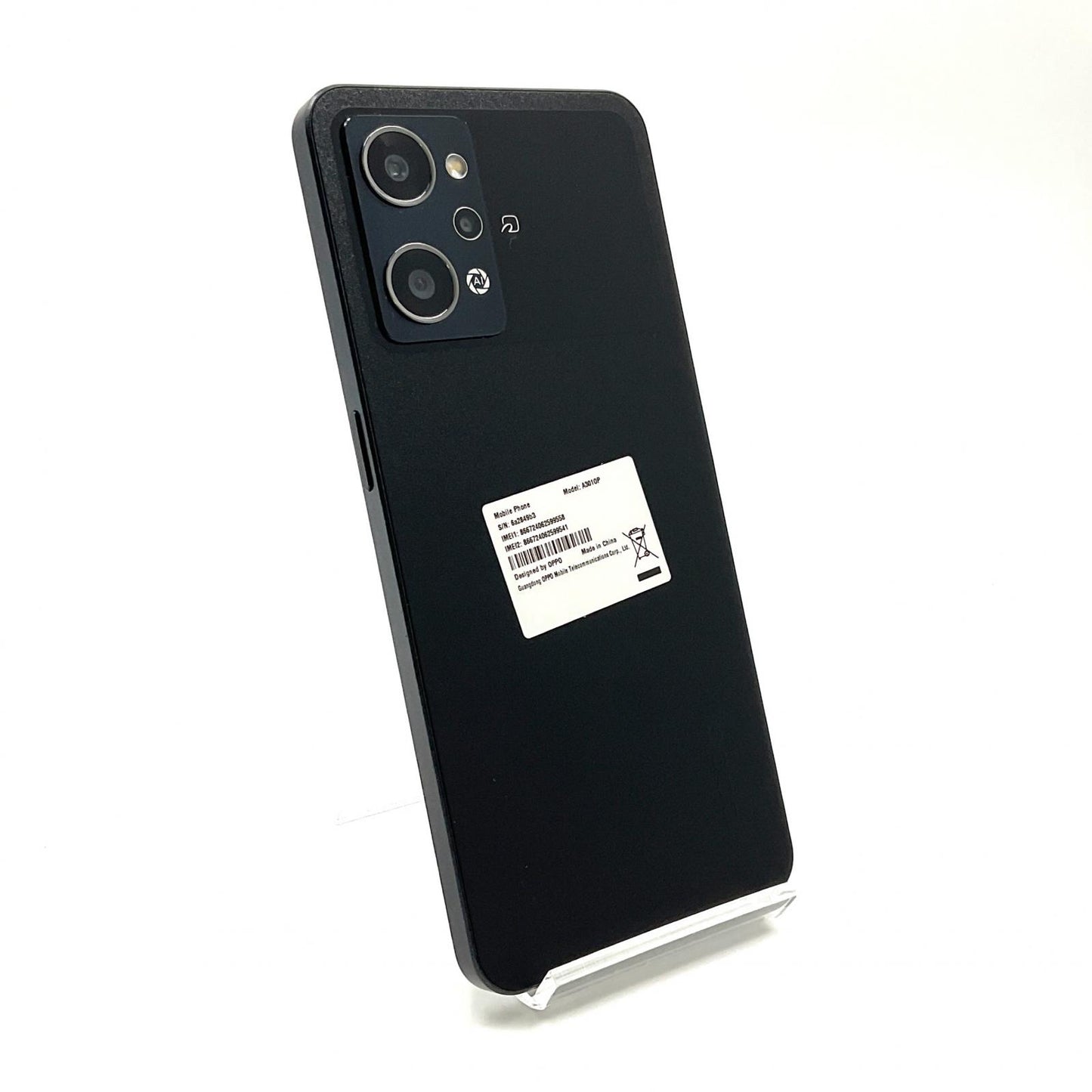 【最速発送】OPPO Reno 9 A 128GB ナイトブラック Softbank A301OP 白ロム【難有】