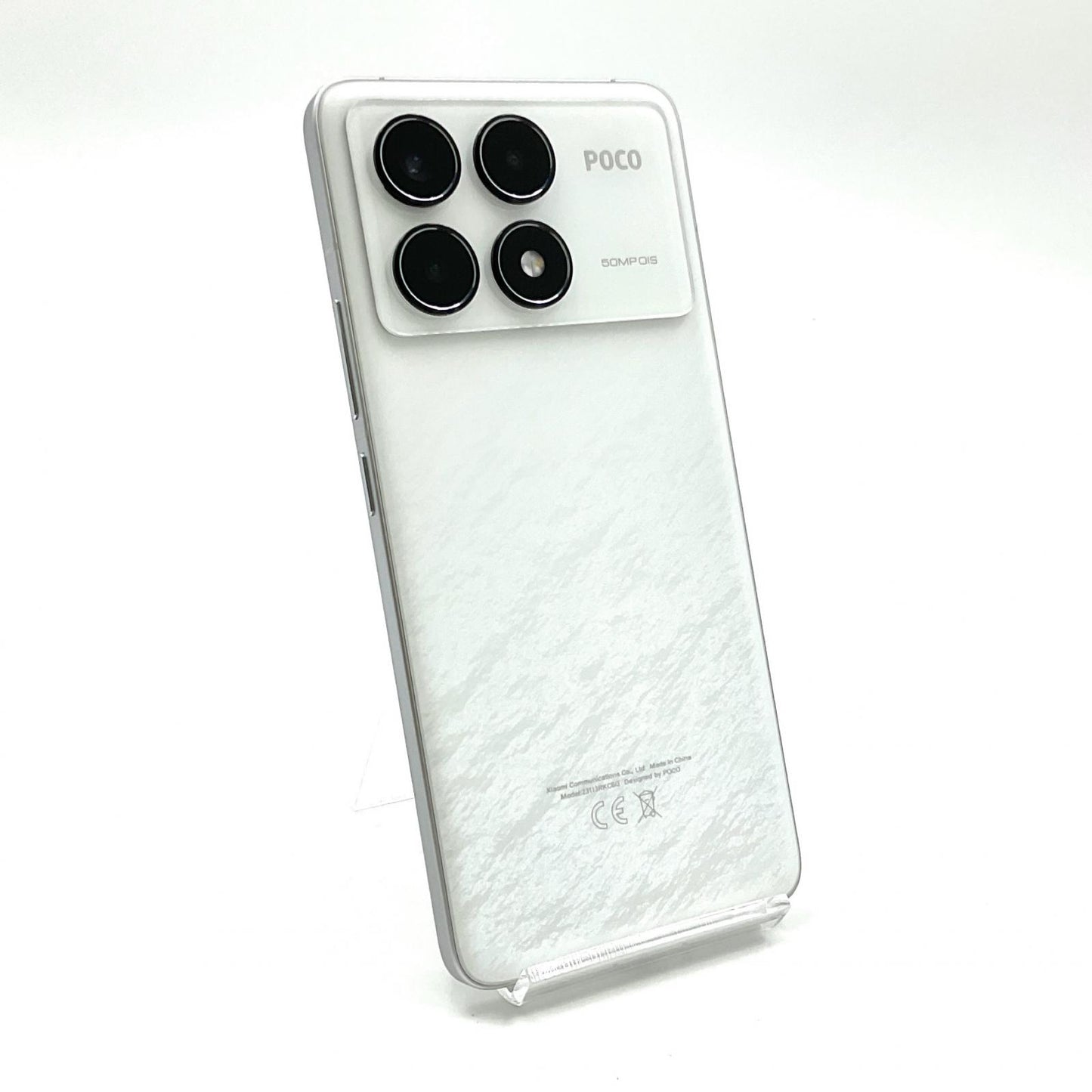 【全額返金保証】【最速発送】Xiaomi POCO F6 Pro 256GB ホワイト SIMフリー 23113RKC6G 超美品 動作確認済