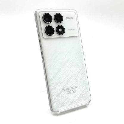 【全額返金保証】【最速発送】Xiaomi POCO F6 Pro 256GB ホワイト SIMフリー 23113RKC6G 超美品 動作確認済