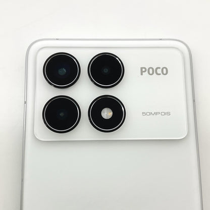 【全額返金保証】【最速発送】Xiaomi POCO F6 Pro 256GB ホワイト SIMフリー 23113RKC6G 超美品 動作確認済