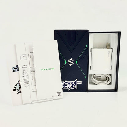 【全額返金保証】【最速発送】Xiaomi Black shark 4 Pro 256GB Xシャドウブラック SIMフリー SHARK KSR-H0 動作確認済