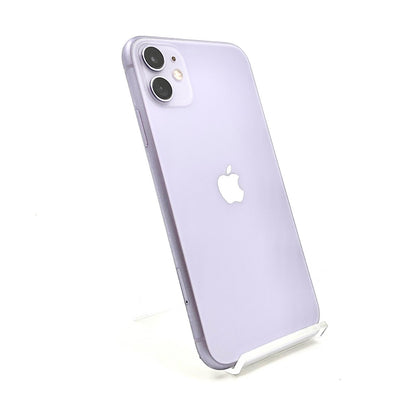 【全額返金保証】【最速発送】Apple iPhone iPhone 11 64GB パープル Softbank 白ロム 動作確認済 76%