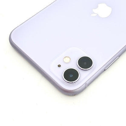 【全額返金保証】【最速発送】Apple iPhone iPhone 11 64GB パープル Softbank 白ロム 動作確認済 76%