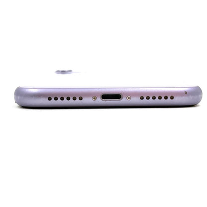 【全額返金保証】【最速発送】Apple iPhone iPhone 11 64GB パープル Softbank 白ロム 動作確認済 76%