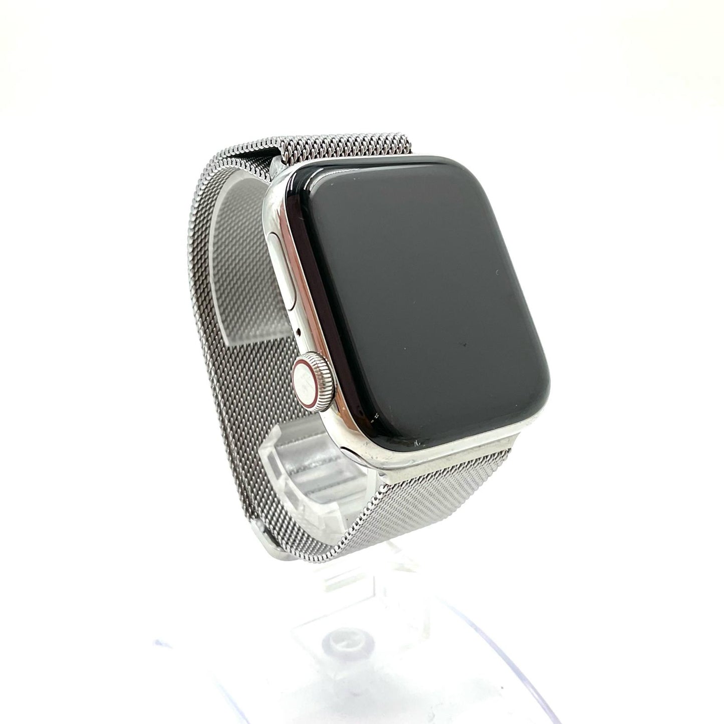 【全額返金保証】【最速発送】Apple Watch Series 6 ステンレススチール 44mm GPS+Cellular 白ロム 82% 動作確認済