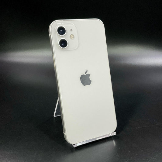 【全額返金保証】【最速発送】Apple iPhone iPhone 12 128GB ホワイト au 白ロム 動作確認済 75%