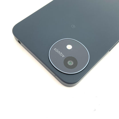 【全額返金保証】【最速発送】SHARP AQUOS wish4 64GB ブラック 楽天モバイル SIMフリー SH-M27 白ロム 美品 動作確認済