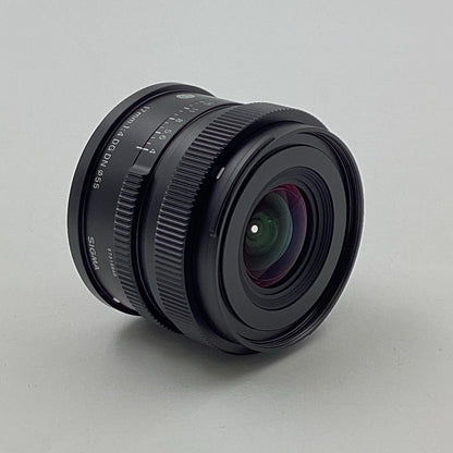 【全額返金保証】【最速発送】SIGMA 17mm F4 DG DN [ライカL用] 美品 動作確認済