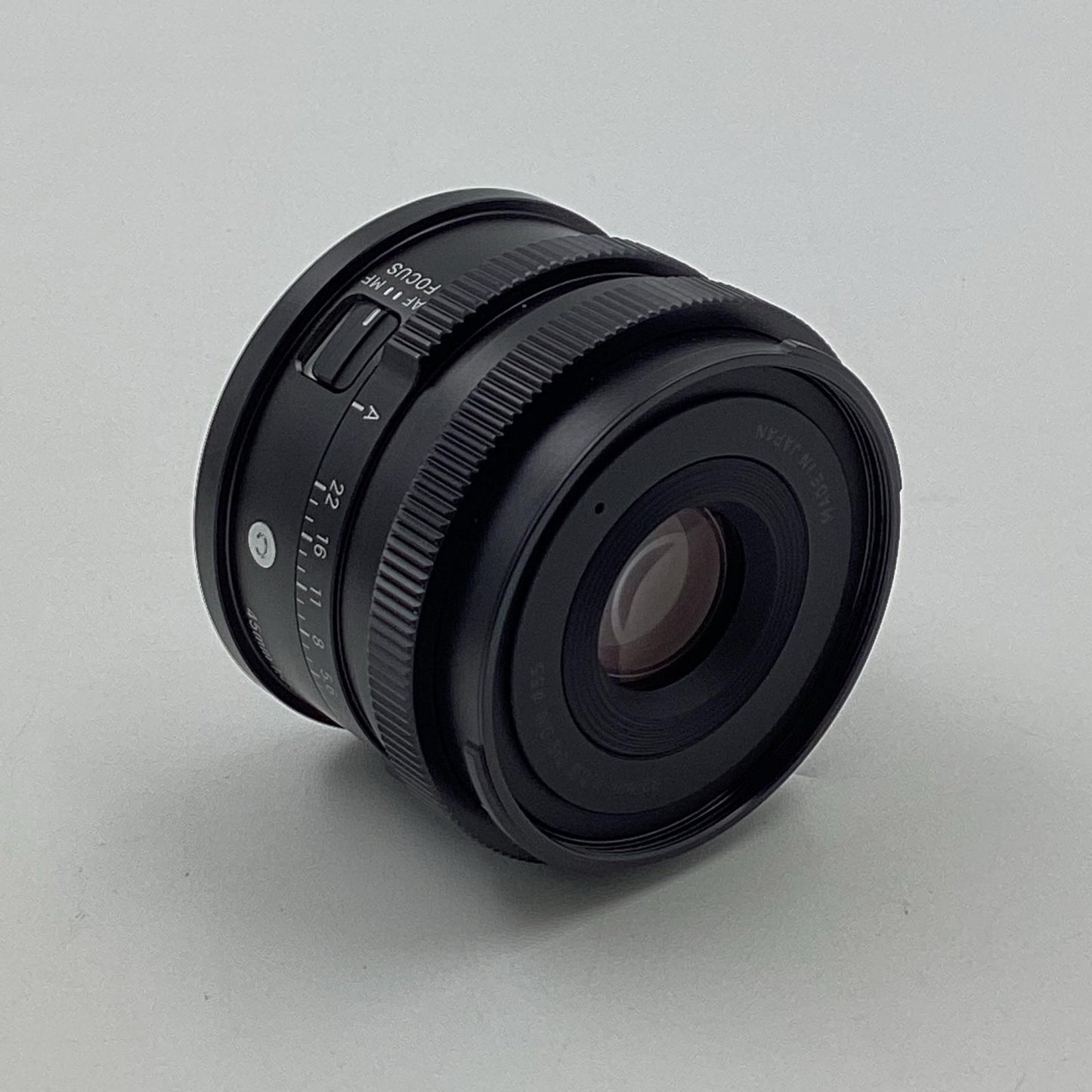 【全額返金保証】【最速発送】SIGMA 45mm F2.8 DG ブラック [ライカL用] 美品 動作確認済