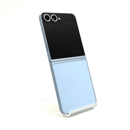 【全額返金保証】【最速発送】SAMSUNG Galaxy Z Flip6 256GB ブルー SIMフリー SM-F741N 白ロム 美品 動作確認済